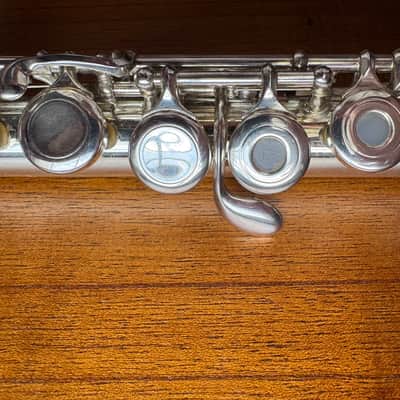 Jupiter 611RBSO Deluxe Standard Series Open-Hole Flute with Offset G, B-Foot 2010s - Silver-Plated image 16