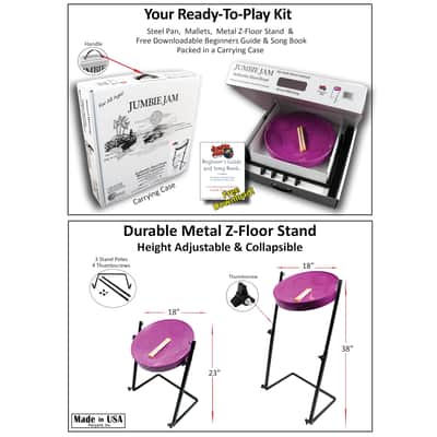Panyard Jumbie Jam Steel Drum (W1161) image 6