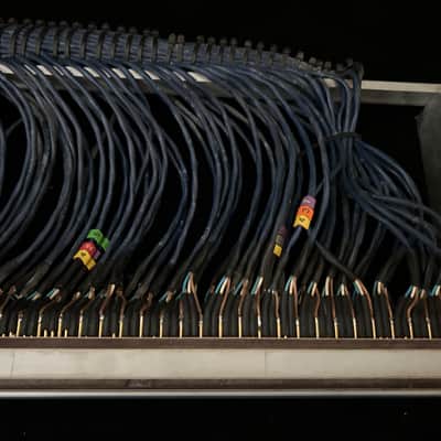 Ghielmetti CSF 1x48AV. Audio and digital patchbay.Already wired. 4,5 feet 96 leads loom image 6