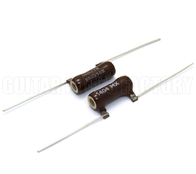 007-3311-049 Genuine Fender WW 8W, 250 Ohm Power Resistor (2), 5% Tolerance image 1
