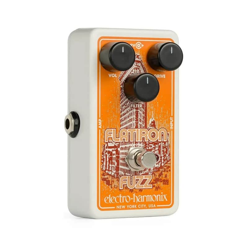 Electro-Harmonix Flatiron Fuzz Effects Pedal image 1