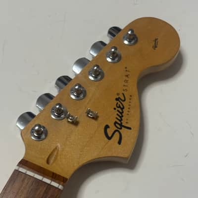 Fender Squier Stratocaster maple rosewood neck CBS Headstock 70s style Vintage 90s image 10