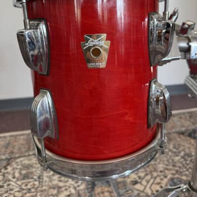 Ludwig Classic Maple 8x9" Rack Tom - Red image 2