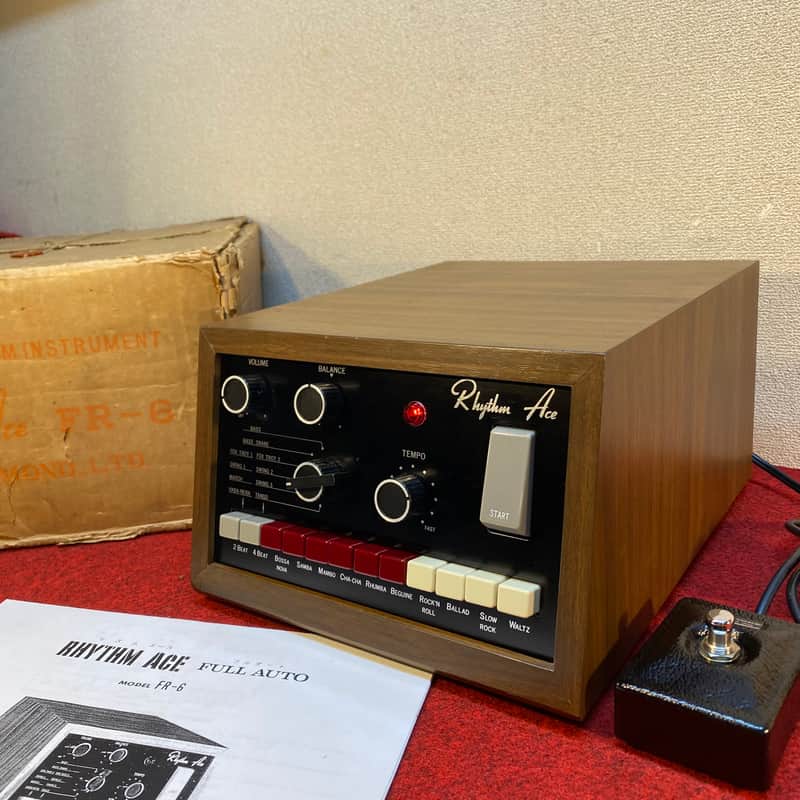 Ace Tone FR-6 Rhythm Ace with footswitch in the original box! image 1