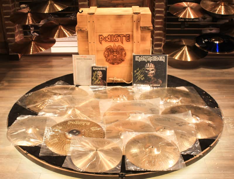 Paiste Nicko McBrain's Treasures 12pc Limited Edition Cymbal Box Set 2017 image 2
