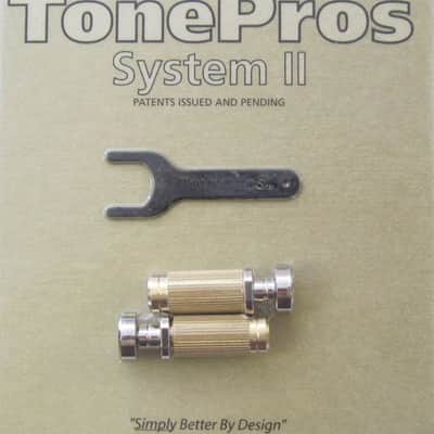 TonePros SS1-N Standard Locking Studs Nickel
