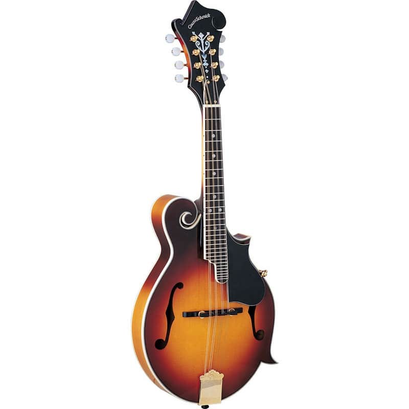 Oscar Schmidt OM40 F-Style Acoustic Mandolin, Tobacco Sunburst image 1