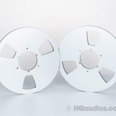 Aluminum Empty Tape Reel for Reel To Reel Tape Recorder (Single)– 10.5 inch –Silver Color 1Yr WRT image 3