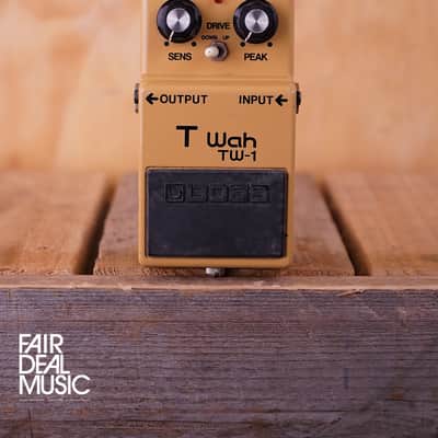 Boss TW-1 - Wah Guitar Effects Pedal with Black Label, Made in Japan, USED image 1