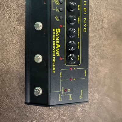 Tech 21 SansAmp Bass Driver Deluxe 2010s - Black image 1