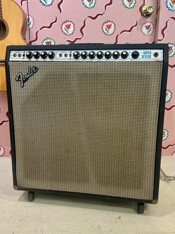 Fender Super Reverb 2-Channel 70-Watt 4x10" Guitar Combo 1978 - Silverface - Very Good