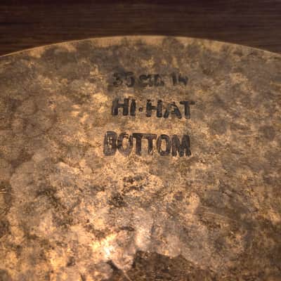 Bosphorus Cymbals Master Series 14" Light Hi-Hat (Pair) image 3