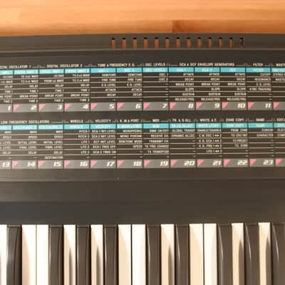 Keytek CTS-2000 ultra rare analog filter with wavetable unique Cross table Synthesis technology image 8