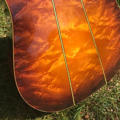 Vintage Alvarez 5031 Dreadnought Acoustic Guitar & Case image 9