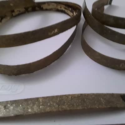 LEEDY + LEEDY & LUDWIG either SILVER GLASS or GOLD GLASS or GREEN GLASS GLITTER (faded) Sparkle image 3