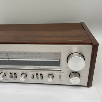 Technics SA-505 FM/AM Stereo Receiver VTG Japan Silverface Wood *TESTED WORKING image 8
