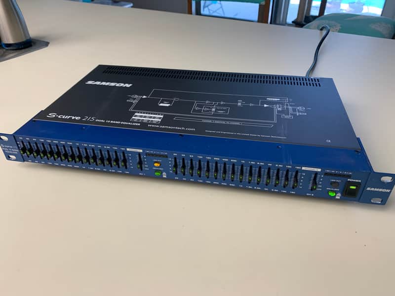 Samson S Curve 215 Dual 15-Band Graphic Equalizer image 1