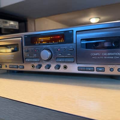 Vintage JVC TD-W717 Stereo Double Cassette Deck Player *NEW BELTS* High Model🎶 image 3