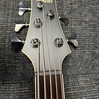Schecter SLS Evil Twin 5-string bass 2023 - Matte Black image 2