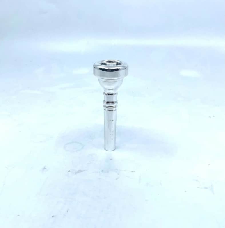Unbranded Stock Large Shank Flugelhorn Mouthpiece - Silver image 1
