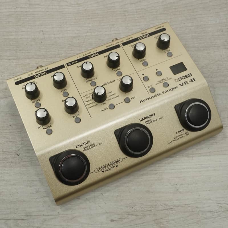 Used Boss VE-8 Acoustic Singer Multi-fx Pedal image 1