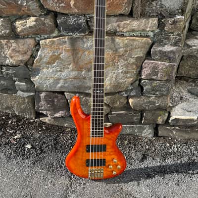 Schecter Stiletto Elite 5 Bass Guitar - Diamond Series | Reverb