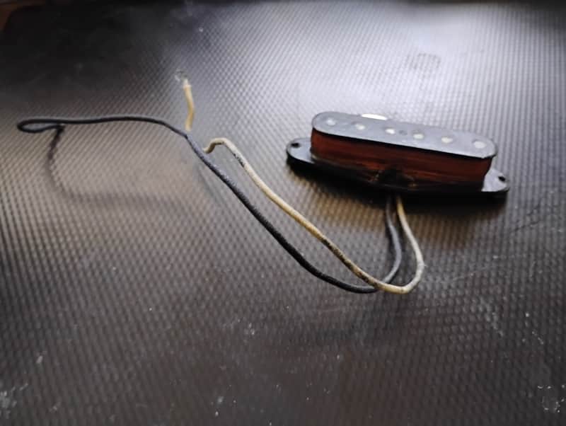 1950s Fender Duosonic, Musicmaster Pickup 5.88k Original Vintage USA Part, works perfectly, part for luthier restoration project restore 1956 1957 1958 1959 50s 56 57 58 59 image 1