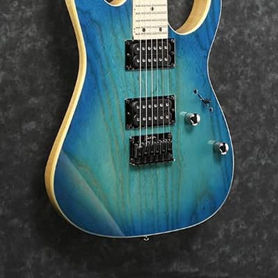 Ibanez RG421AHMBMT RG Series Solid Body Electric Guitar, Blue Moon Burst image 2
