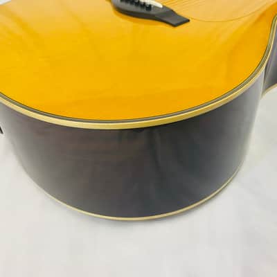 YAMAHA LL-TA VT TransAcoustic Guitar Vintage Natural - Excellent Condition image 6