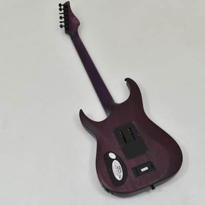 Schecter Banshee GT FR Guitar Satin Trans Purple B-Stock 1014 image 5