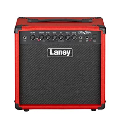 Laney LX20R-Red 20-Watt Guitar Combo Amp With 8" Speaker Twin Channels Reverb And 3-Band EQ image 5