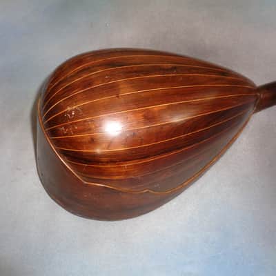 E. Zerega Bowlback Mandolin Brazilian 1900 image 6