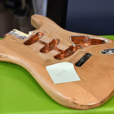 Fender Stratocaster 3-Bolt Body 1971 - 1977 - Natural Refin image 1
