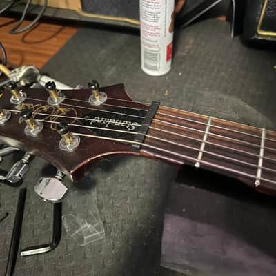 PRS S2 Standard 24 Satin with Pattern Thin Neck Profile 2022 - 2024 - McCarty Tobacco Sunburst image 3