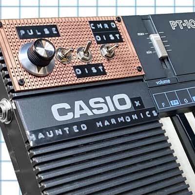 Circuit Bent Casio PT-100 - Modified w/ 10 Unique Mods - Line Out, Echo & Filter FX, Sustain, Distortion, & More! image 3