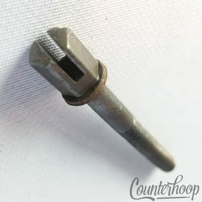Leedy 1 7/8"Slotted Hex T-Rod Tom/Snare Drum Tensioner Nickel Tension L&S Strupe image 2