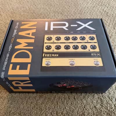 Friedman IR-X Dual Tube Preamp 2023 - Present Gold / Black image 7