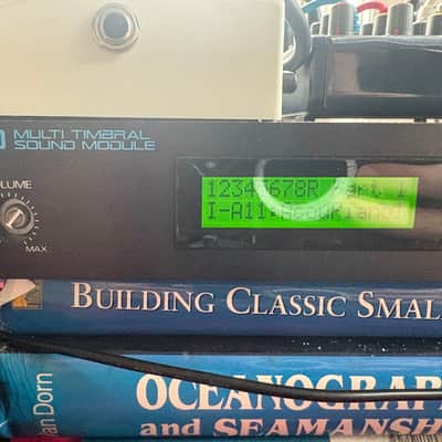 Roland D-110 Multi Timbral Sound Module 1988 - 1991 - Black image 3
