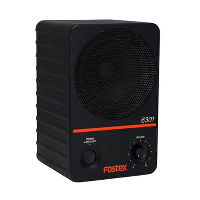 Fostex 6301DT 4″ Active Studio Monitor Speaker Powered with Dante image 1