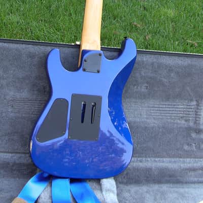 Squier Stagemaster 7 String 2000 Cobalt Blue image 3