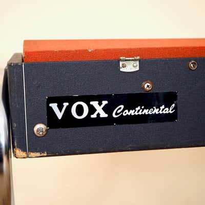 1966 Vox Continental Vintage Combo Organ Keyboard V301E Italian w/ Z Legs, Case image 11