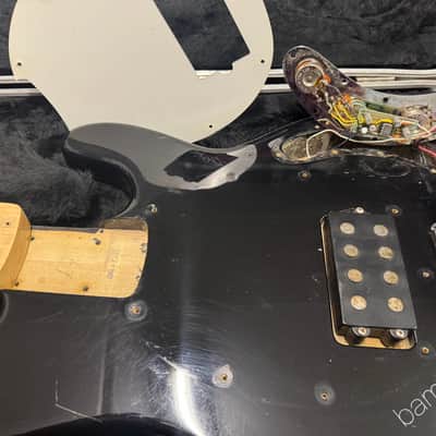 1982 Music Man StingRay Bass - Black- Pre Ernie Ball - OHSC image 13
