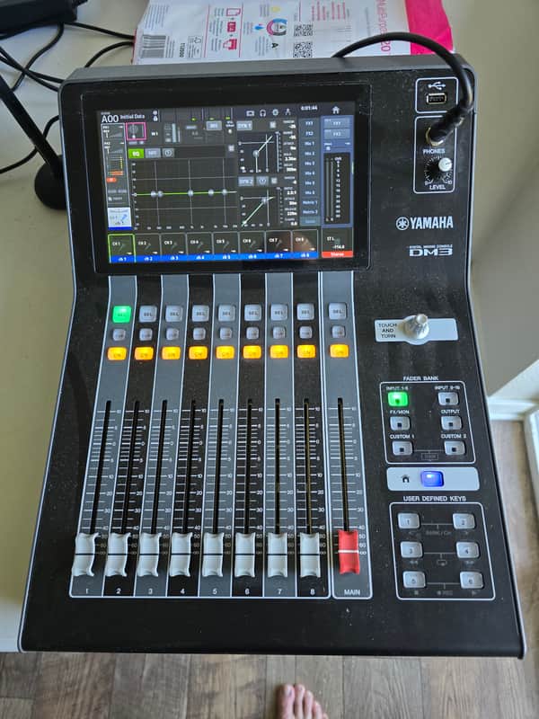 Yamaha DM3S 22-Channel Digital Mixer 2023 - Present - Black image 1