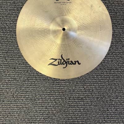 Used Zildjian Avedis 16" Medium Thin Crash Cymbal image 1
