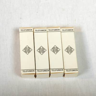 Matched Quad Telefunken E84L Power Tubes – Made in Germany – Tests Good – Plenty of Life Remaining image 11
