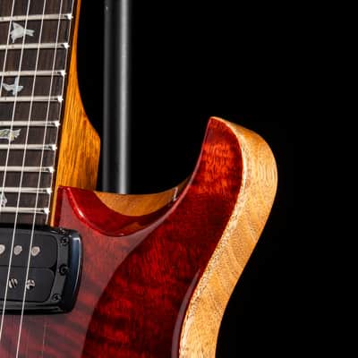 Paul Reed Smith Custom 24-08 Mango Limited Edition Fire Red Gray Black Fade image 10