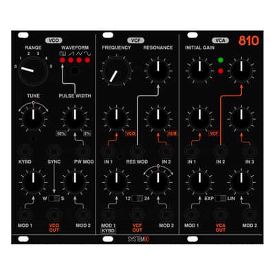 System80 810 MK II Eurorack Synth Voice Module image 1