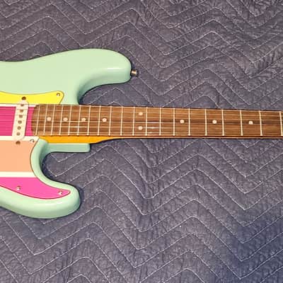 Partscaster Stratocaster Style 2023 - Surf Green image 1