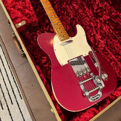 Fender Telecaster 1961 GLAS Custom Relic 8lb With G&G Custom Relic Tweed image 22