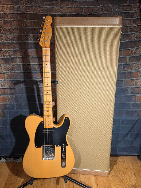 Vintage 1988 Fender American Standard Telecaster Butterscotch Blonde w/ OHSC